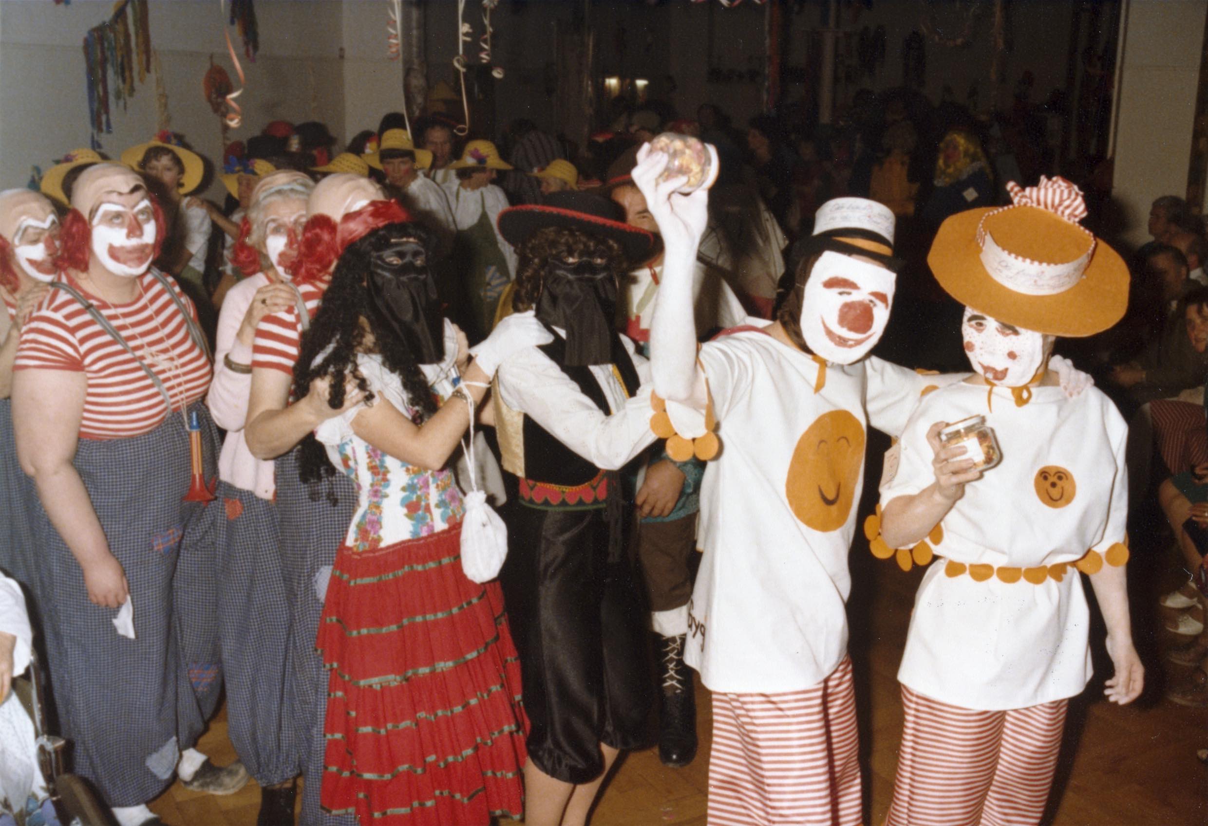 Fastnacht in der Psychiatrischen Klinik Münsterlingen, 1979